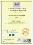 ISO 9001 Cert.